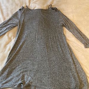 Small Grey Sweater Dress